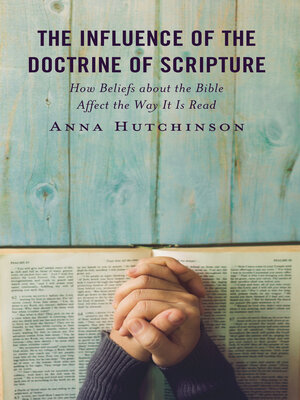cover image of The Influence of the Doctrine of Scripture